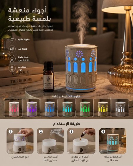 مباخر USB قصر او قلعة